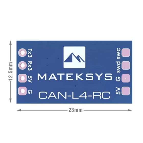 Wholesale MATEKSYS CAN-L4-RC AP_PERIPH CAN RC INPUT ADAPTER Turn Serial Into CAN